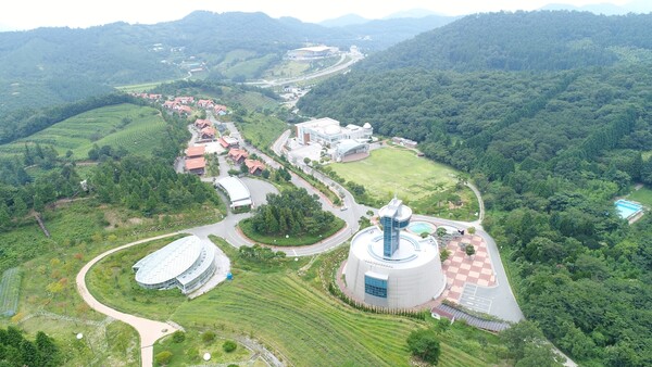 한국차문화공원 전경_보성다향대축제 주무대. [사진=보성군]