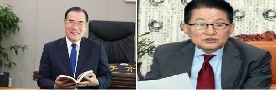 인도 특사로 임명된 이개호 의원, 폴란드 특사 박지원 의원. [시사호남 DB]