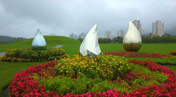순천만국가정원의 여름풍경