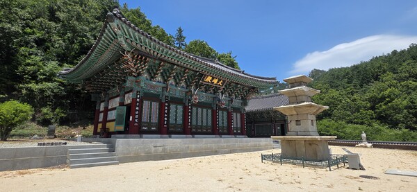 강진금곡사  전경