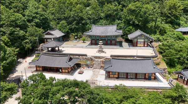 강진금곡사  전경