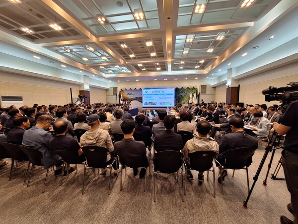 담양군 담양리조트에서 열린 ‘담양군 정책비전 투어’행사 모습. [조용호 기자]