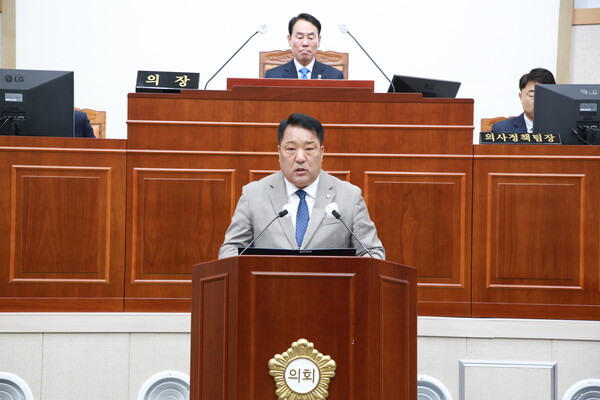 김수철 의원. [사진=구례군의회]