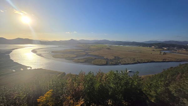 순천만의 가을 풍경